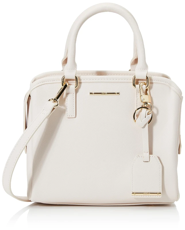 Geox Women's D Etheni Bag, Off-white, One Size UK