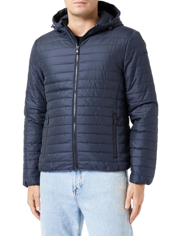 Geox Men's M WILMER JACKET Jacket, SKYCAPTAIN,