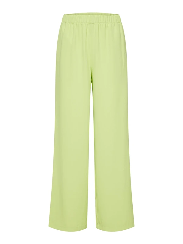 SELECTED FEMME Women's Slftinni-Relaxed Mw Wide Pant N Noos, Black, 40W x 32L