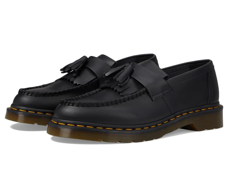 DR MARTENS 30744001 Tassel Loafer Men Black Felix Rub Off UK 7 - Image 1