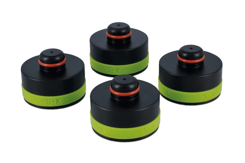 Laser 8440 Engineered Acetyl Jack Pads for Tesla Model S & X - 4pc, Green