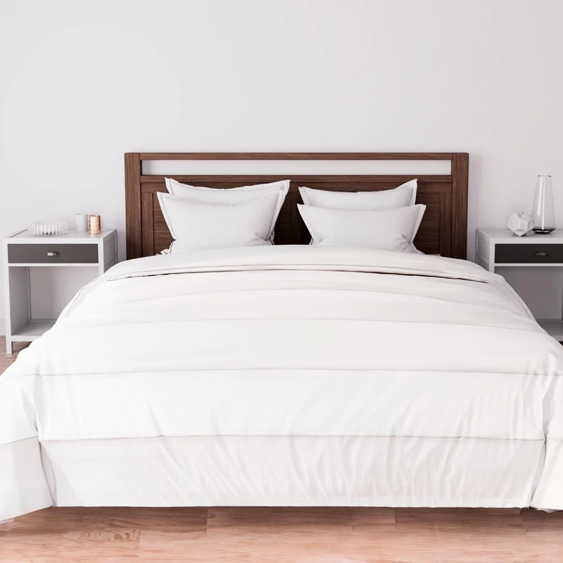 Soleil d'ocre, Luxury Duvet 220 x 240 cm 550 g White