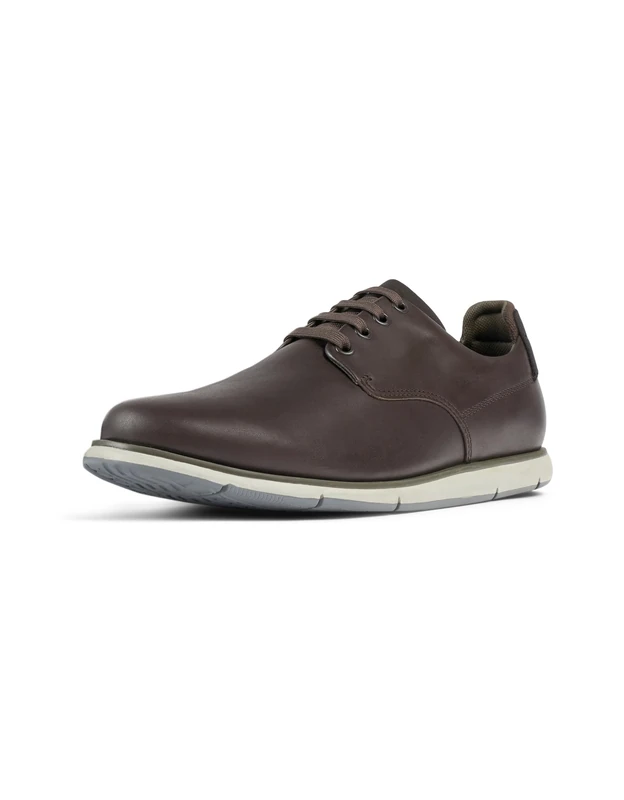 Camper Men's Smith Blucher, Dark Brown, 8 UK