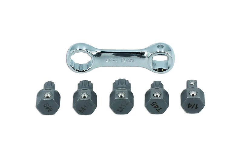 Laser 8444 Door Hinge & Difficult Access Bit Set - for VW Group