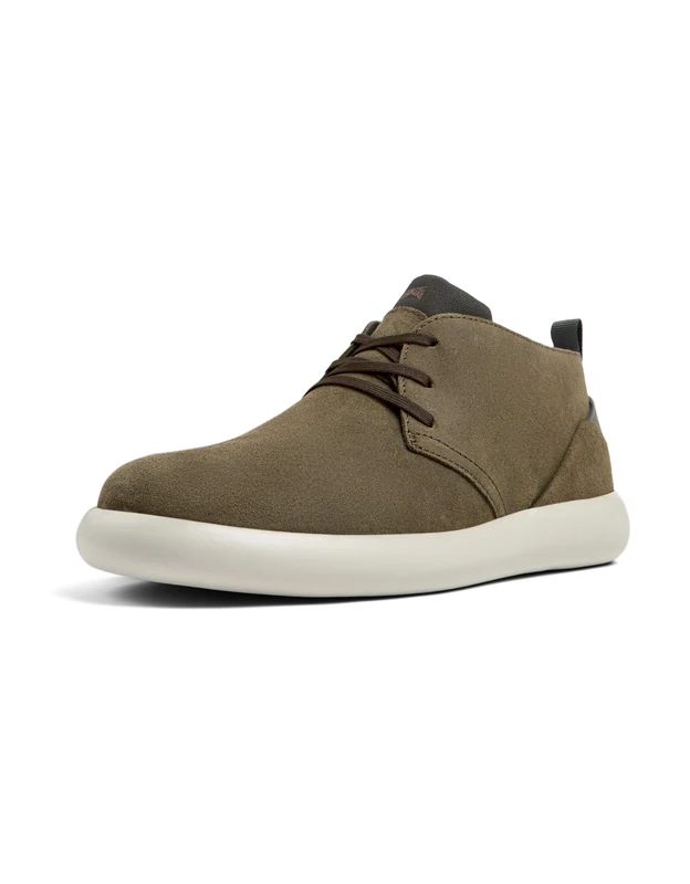 Camper Men's Pelotas Capsule Xl Ankle boot, Dunkelgr Uuml N, 11 UK
