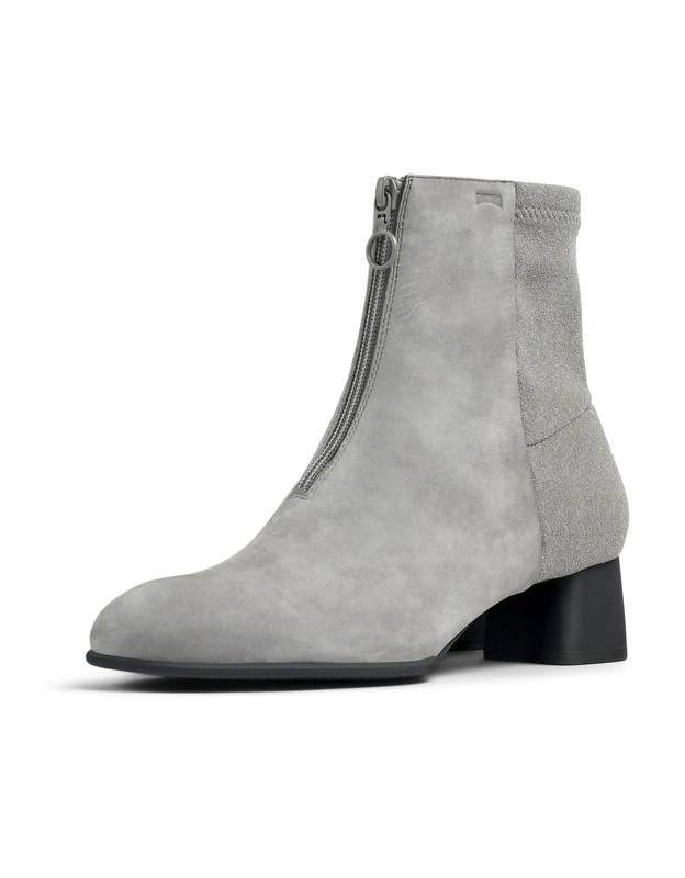 Camper Women's Katie K400312 Ankle Boots, Grey 013, 2 UK