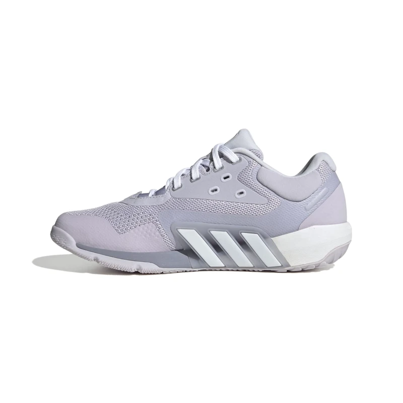 adidas DROPSET Trainer W, Women's Sneaker, Silver Dawn/FTWR White/Silver Violet, 45 1/3 EU/UK 11