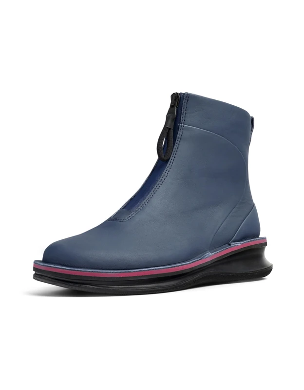 Camper Women's Rolling K400410 Ankle Boots, Blue 006, 5 UK