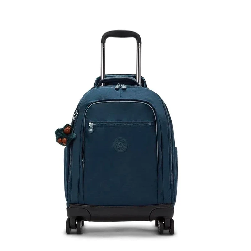 Kipling NEW ZEA Large wheeled backpack, True Blue Tonal (Blue)