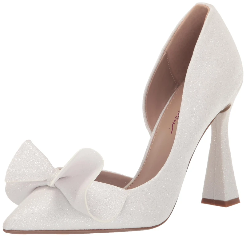 Betsey Johnson Women's Nobble Pump, Ivory, 7 UK