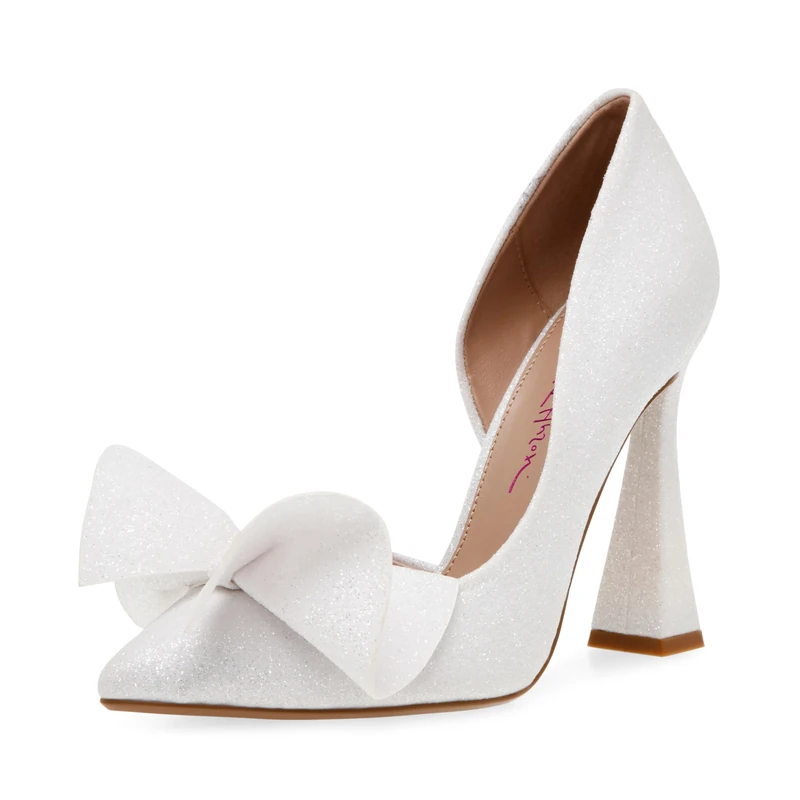 Betsey Johnson Women's Nobble Pump, Ivory, 7.5 UK