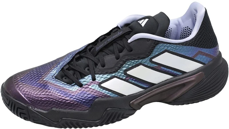 Adidas Men's Barricade M Shoes-Low (Non Football), Core Black FTWR White Blue Dawn, 9.5 UK