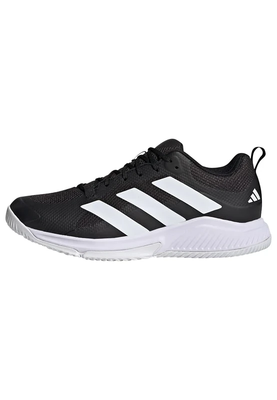 adidas Men's Court Team Bounce 2.0 Shoes, Core Black/Cloud White/Core Black, 9.5 UK