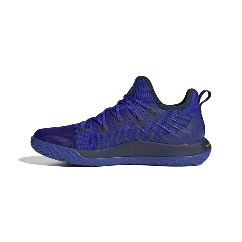 adidas Stabil Next Gen, Men's Shoes-Low (Non-Football), Lucid Blue Matte Gold Team Navy Blue 2, 3.5 UK