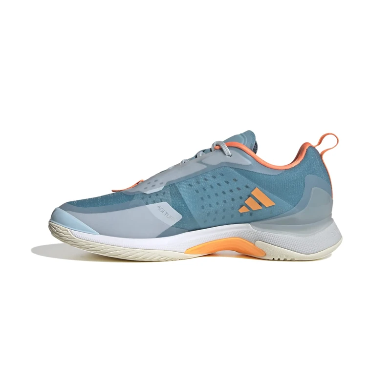 adidas AvaCourt Womens Tennis Shoes PreBlue/FootwearWhite/S 7.5 UK - Image 1