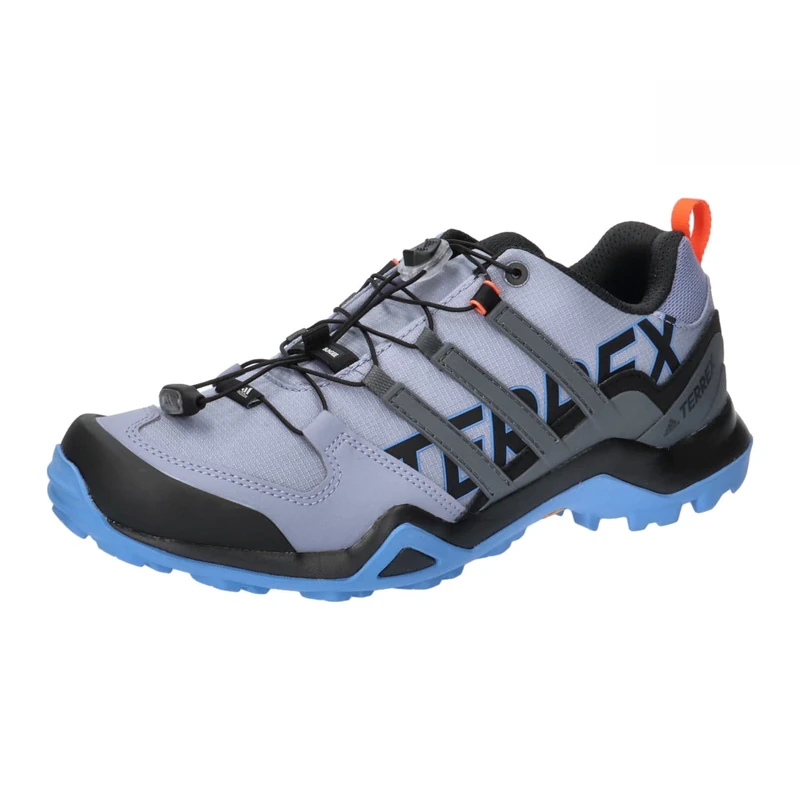 adidas Men's Terrex Swift R2 Trekking & Hiking Shoes, Silver Violet Grey Five Blue Fusion, 6 UK