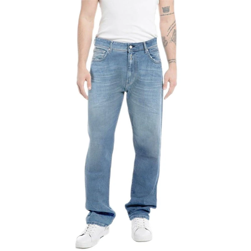 REPLAY Adult M1031 Kyran Jeans, Light Blue 010, 30W / 32L