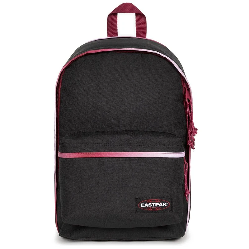 Eastpak BACK TO WORK Backpack, 43 cm, 27 L, Kontrast Grade Burgundy (Black)