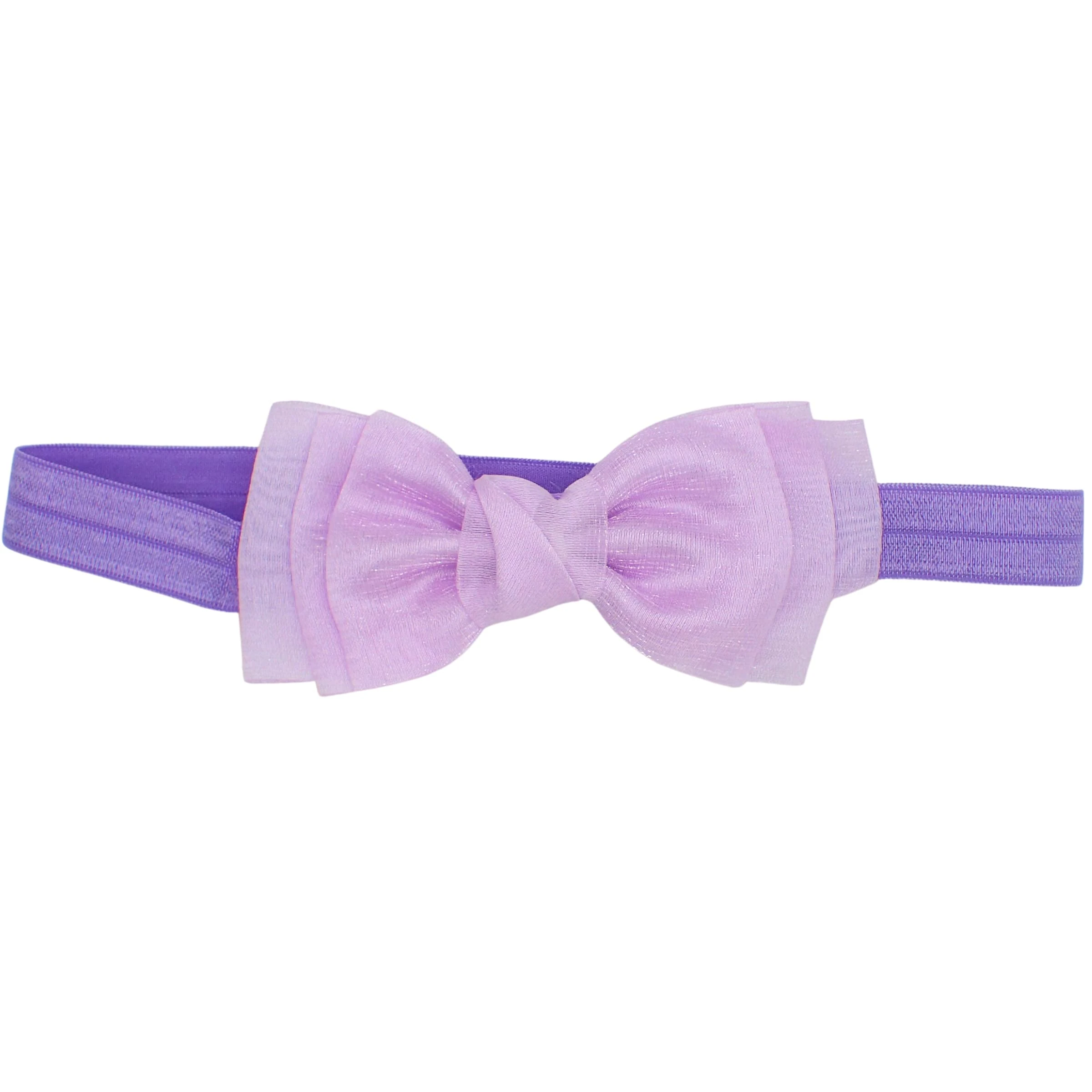 Topkids Accessories Hair Bow clip Headbands for Girls, Baby Headband, Hair Accessories for Girls, Baby Hair Accessories, Hair Accessories for Women, Bow Clip (Purple 2)