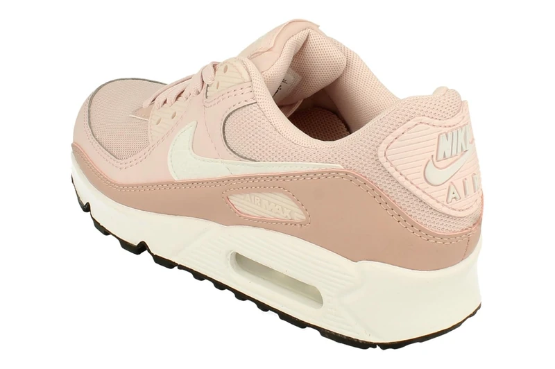 NIKE DH8010-600 WMNS AIR MAX 90 Women Barely Rose/Summit White-Pink OXFOR UK 5.5
