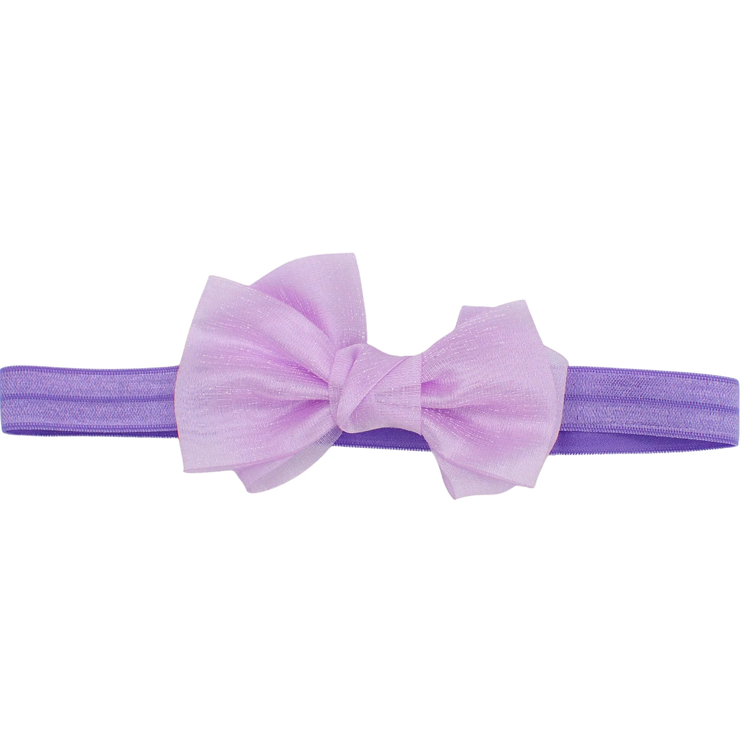 Topkids Accessories Hair Bow clip Headbands for Girls, Baby Headband, Hair Accessories for Girls, Baby Hair Accessories, Hair Accessories for Women, Bow Clip (Purple 1)