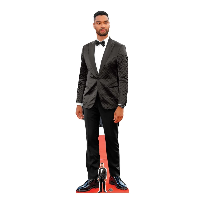 Star Cutouts CS1041 Rege Jean Page Lifesize Cardboard Cutout With Mini Actor