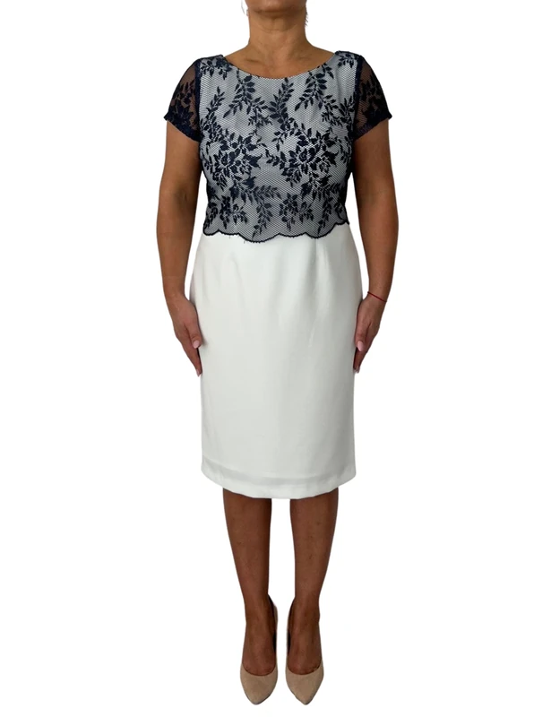 Aldona Women's Dress, Cream, 18 UK - Image 1