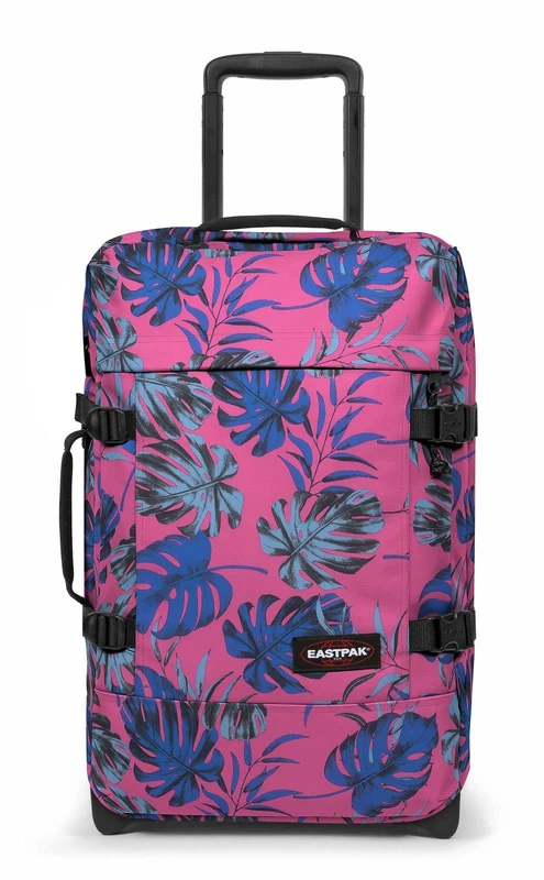 Eastpak TRANVERZ S Suitcase, 51 cm, 42 L, Brize Monstera Pink (Pink)