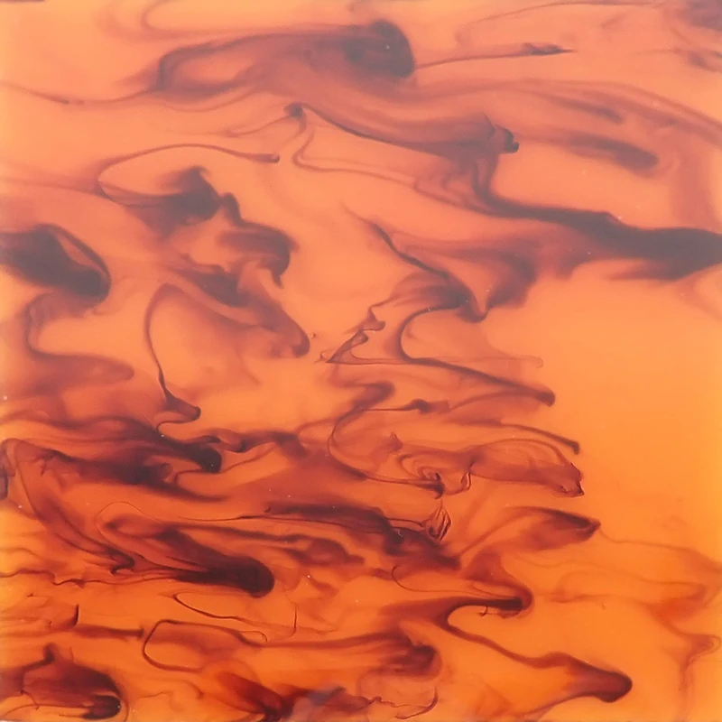 Amber Tortoiseshell Acrylic Sheet, 3mm thick (600x500mm)