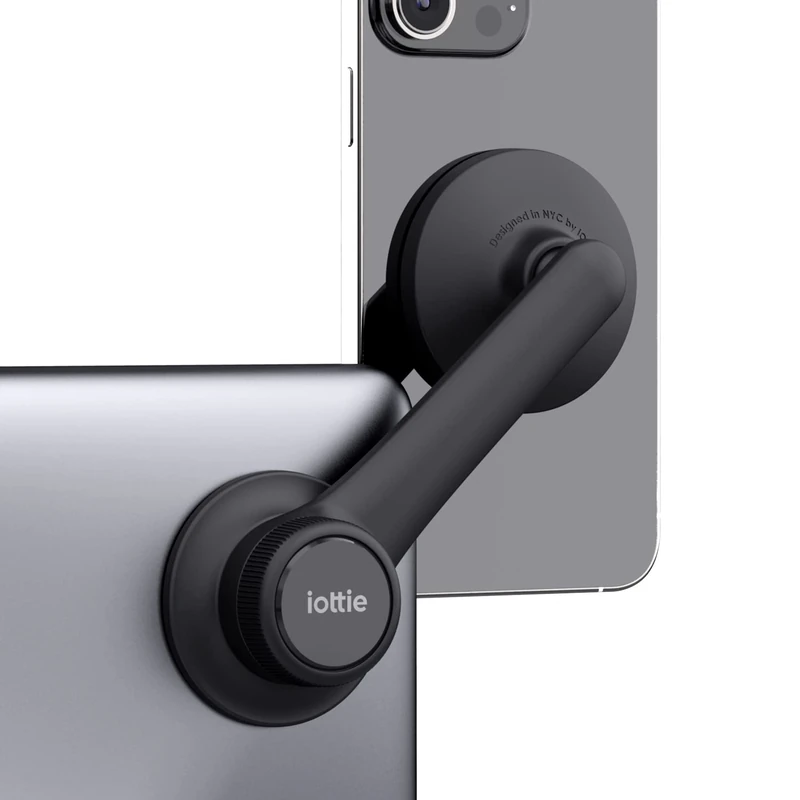 iOttie Terus MagSafe Compatible Monitor Mount for Tesla Model 3 and Model Y. Designed for MagSafe iPhones Including iPhone 12, iPhone 13, and iPhone 14 - Image 1