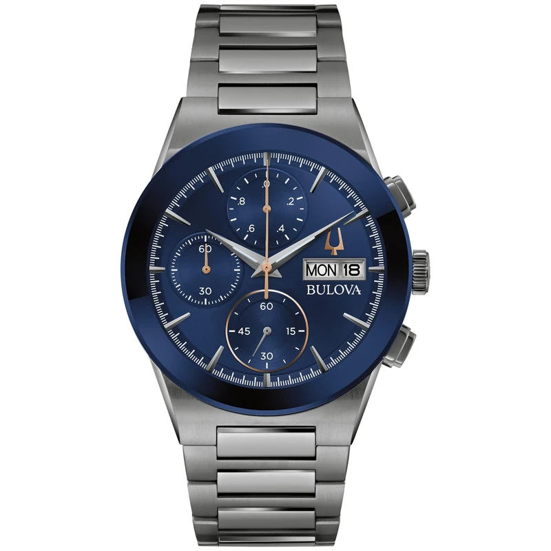 Bulova Men Chronograph Quartz Watch Millennia