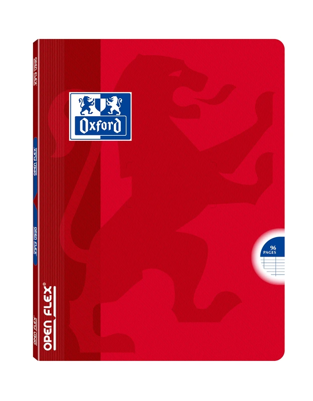 Oxford Set of 60 OpenFlex Notebooks 17 x 22 cm Large Squared Seyès 96 Stapled Pages Polypropylene Cover Assorted Colours