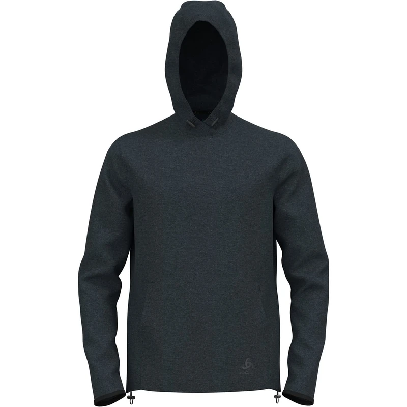 Odlo Men Running hoodie ESSENTIAL, dark grey melange, M