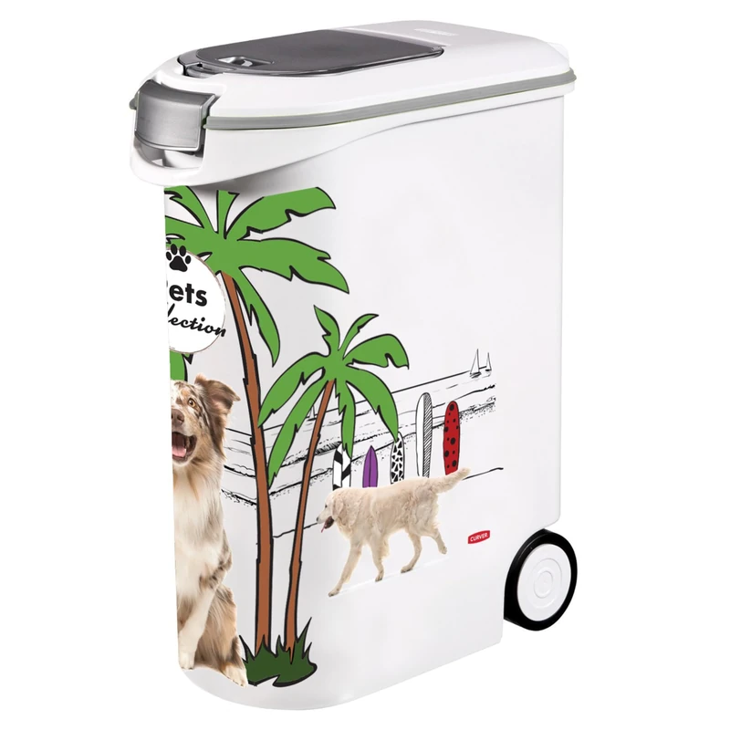 Keter Curver Pets Dog Food Container - 54L 20kg Airtight Bin
