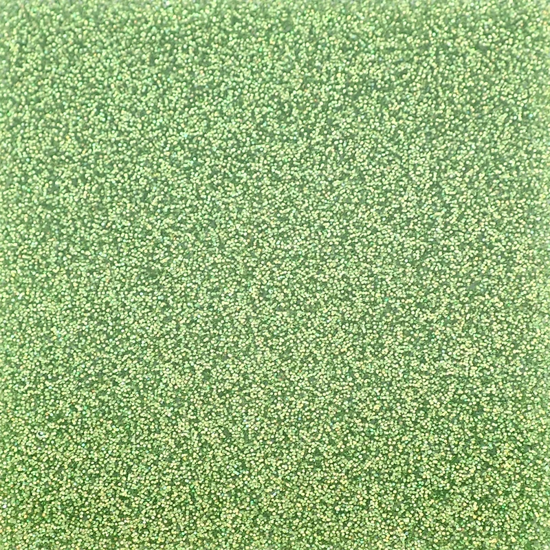 Apple Green Holographic Glitter Cast Acrylic Sheet, 3mm Thick (600x500mm)