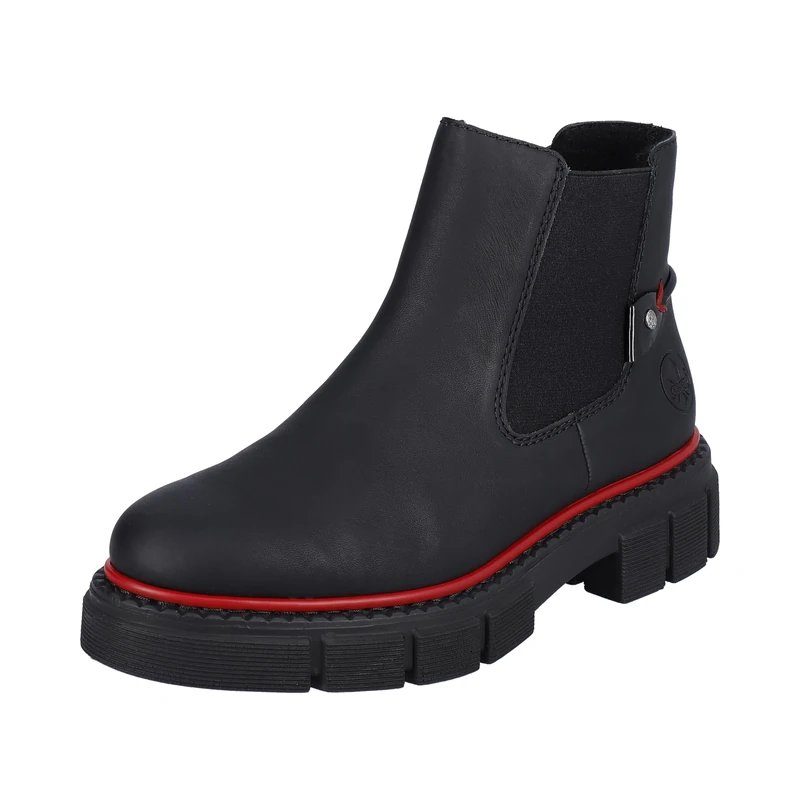 Rieker Women's M3859Chelsea Boots, black, 7.5 UK