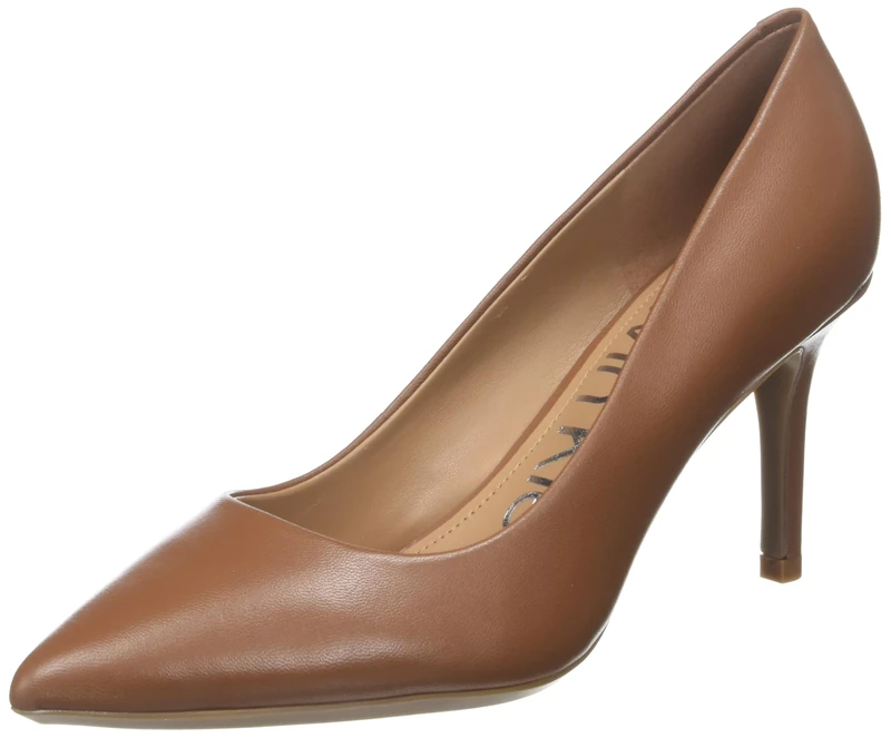 Calvin Klein Women's Gayle Pump, Cognac 212, 2 UK