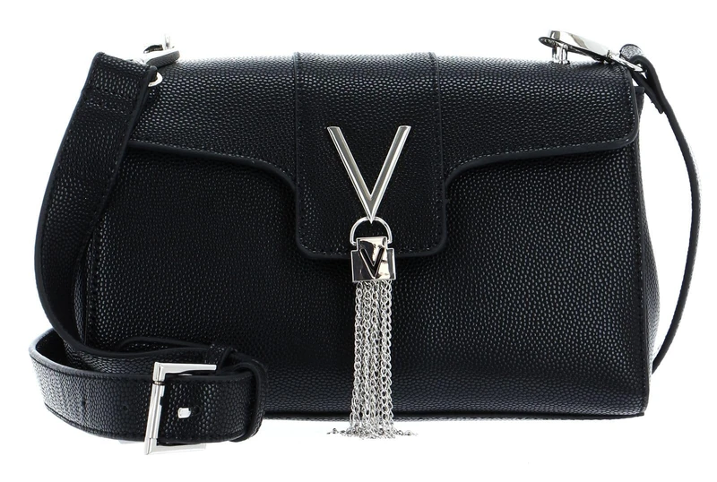 VALENTINO Women's Divine Tote, Black, One Size