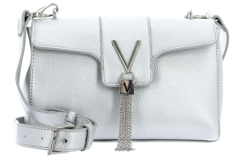 Valentino Women's Divina Handbag, argento, STANDARD