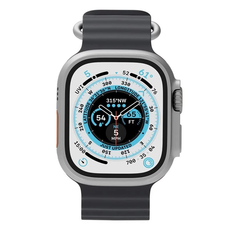 S8 Ultra Max Smartwatch Series 8 S8 Smart Watch Ultra AI Voice Smart Watch 2.0inch Bluetooth Call Wriless Charging Watch 8 Ultra (black)