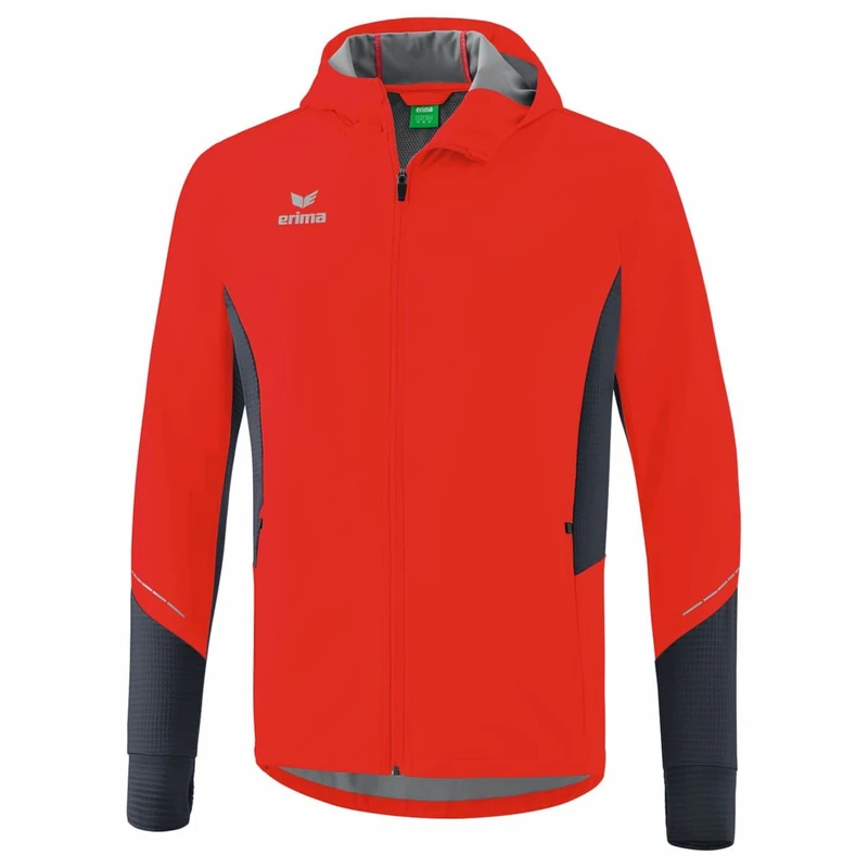 Erima Men's Racing Running Jacket, red, L