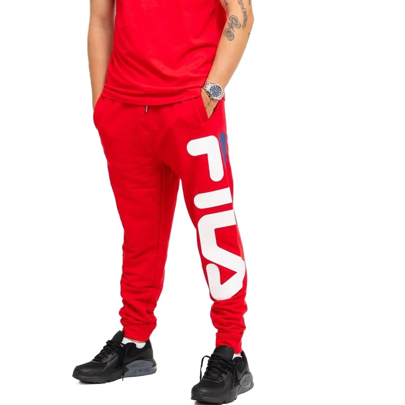 FILA Unisex Bronte Casual Trousers, True red, XS