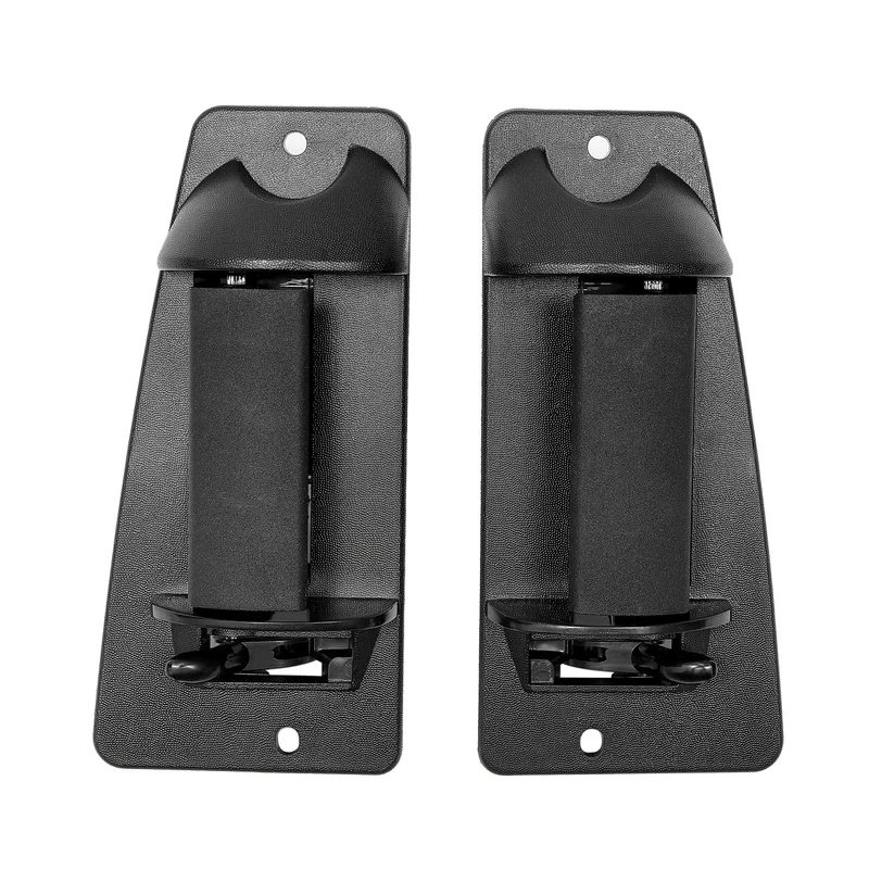 Exterior Door Handles, Metal Lever, Extended Cab Rear Outside Left Driver & Right Passgenger Side, Compatible with 1999-2007 Chevy Silverado, GMC Sierra 1500 2500 3500 | Replace# 15758171, 15758172