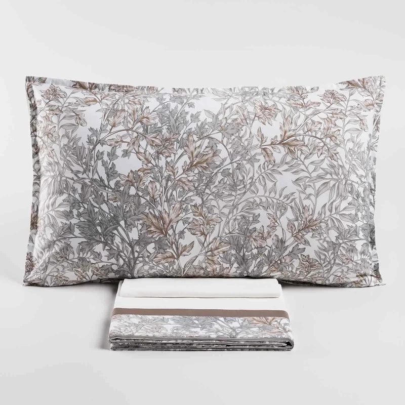 Biancoperla Lab 31 KOH Eko Double Bed Set Grey