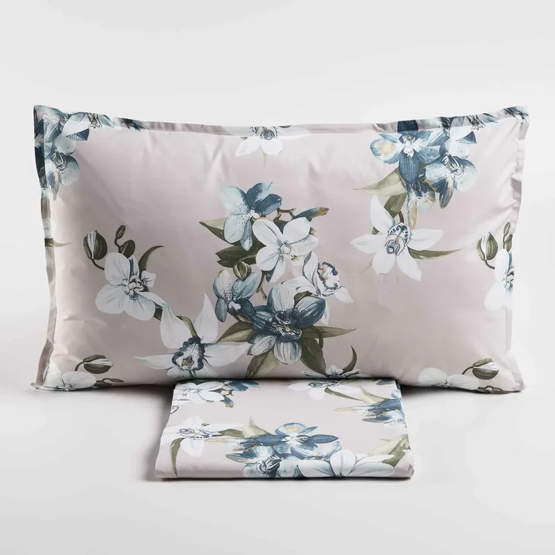 Biancoperla Lab 31 AZORES Sand/Poland Double Duvet Cover Set