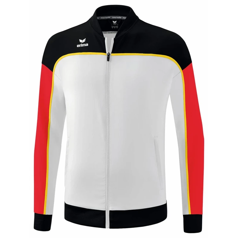 Erima Men's Change Functional Presentation Jacket, White/Black/red, S