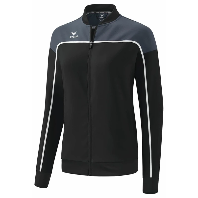Erima Women's Change Functional Presentation Jacket, Black Grey/Slate Grey/White, 42