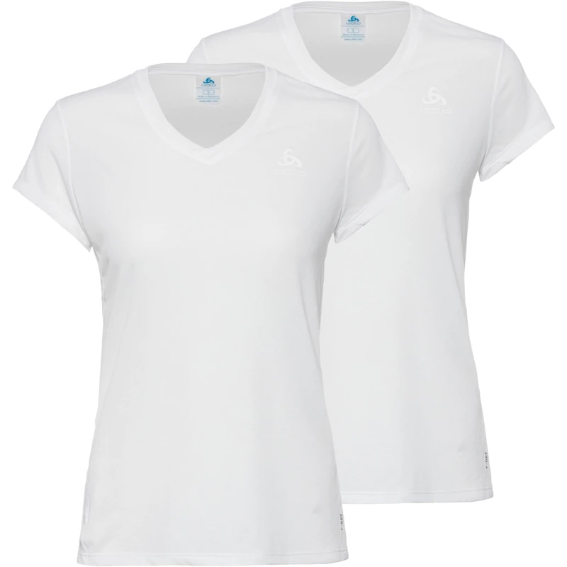 Odlo Women Functional Underwear Short Sleeve Shirt ACTIVE EVERYDAY ECO, white, S
