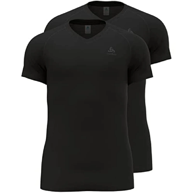 Odlo Men Functional Underwear Short Sleeve Shirt ACTIVE EVERYDAY ECO, black, M