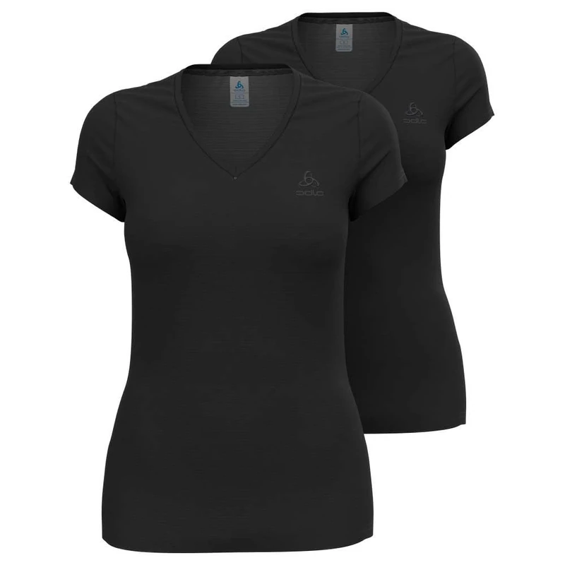 Odlo Women Functional Underwear Short Sleeve Shirt ACTIVE EVERYDAY ECO, black, XL